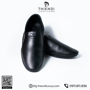 giày mọi lười nam da bò thật cao cấp hàng hiệu chính hãng thiendi luxury 0911811836