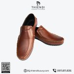giày mọi lười nam da bò thật cao cấp hàng hiệu chính hãng thiendi luxury 0911811836