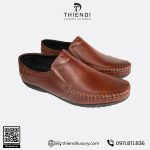 giày mọi lười nam da bò thật cao cấp hàng hiệu chính hãng thiendi luxury 0911811836