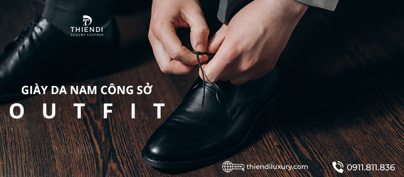giày tây da bò nam công sở đẹp trẻ trung cao cấp hàng hiệu chính hãng thiendi luxury 0911811836