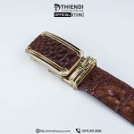 Dây nịt thắt lưng nam da cá sấu thật đẹp cao cấp chính hãng hàng hiệu mặc cho quần jean nam T D THIEN DI - Thiendi luxury - 0911811836