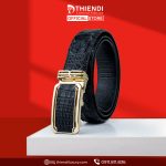 Dây nịt thắt lưng nam da cá sấu thật đẹp cao cấp chính hãng hàng hiệu mặc cho quần jean nam T D THIEN DI - Thiendi luxury - 0911811836