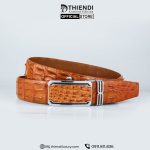 Dây nịt thắt lưng nam da cá sấu thật đẹp cao cấp chính hãng hàng hiệu mặc cho quần jean nam T D THIEN DI - Thiendi luxury - 0911811836