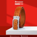 Dây nịt thắt lưng nam da cá sấu thật đẹp cao cấp chính hãng hàng hiệu mặc cho quần jean nam T D THIEN DI - Thiendi luxury - 0911811836
