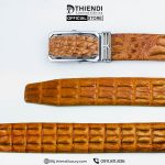 Dây nịt thắt lưng nam da cá sấu thật đẹp cao cấp chính hãng hàng hiệu mặc cho quần jean nam T D THIEN DI - Thiendi luxury - 0911811836