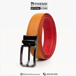 dây nịch nịt thắt lưng nam xoay 360 độ 2 mặt da bò khóa kim thật cao cấp chính hãng hàng hiệu T D THIEN DI - Thiendi Luxury - 0911811836