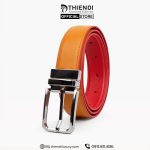 dây nịch nịt thắt lưng nam xoay 360 độ 2 mặt da bò khóa kim thật cao cấp chính hãng hàng hiệu T D THIEN DI - Thiendi Luxury - 0911811836