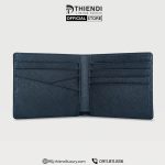 Ví da nam ngang màu đen, thiết kế sang trọng từ Thiendi Luxury.