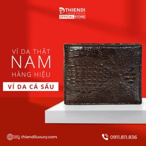 Ví da cá sấu nam cao cấp