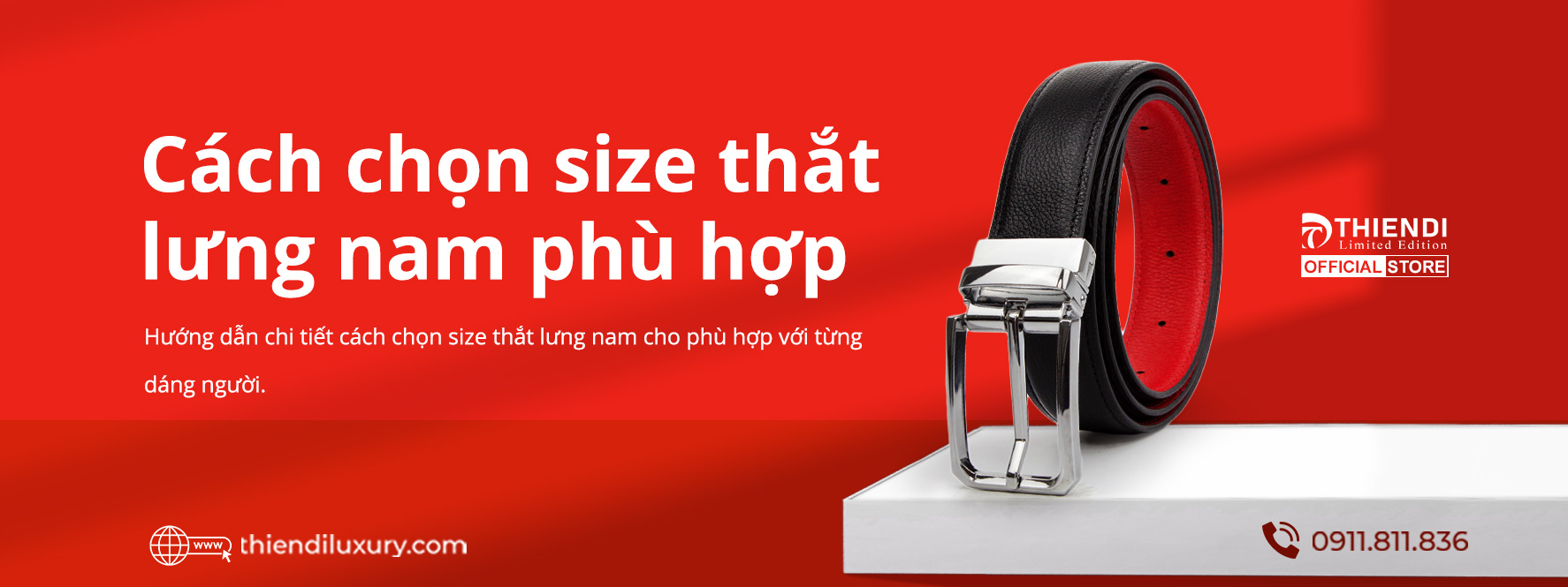 Cách chọn thắt lưng nam phù hợp từng dáng người