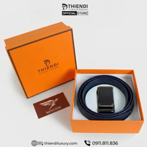 Dây nịt nịch thắt lưng da bò nguyên tấm khóa tự động cao cấp sang trọng T D THIEN DI thiendi luxury 0911811836