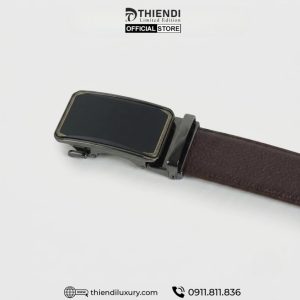 Dây nịt nịch thắt lưng da bò thật nam cao cấp khóa tự động công sở T D THIEN DI thiendi luxury 0911811836