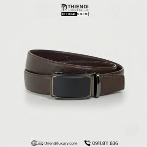 Dây nịt nịch thắt lưng da bò thật nam cao cấp khóa tự động công sở T D THIEN DI thiendi luxury 0911811836
