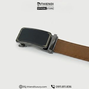 Dây nịt nịch thắt lưng nam da bò thật tự động khóa không lỗ hàng hiệu T D THIEN DI thiendi luxury 0911811836