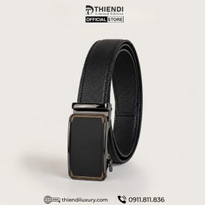 Dây nịt nịch thắt lưng nam da bò thật tự động khóa không lỗ hàng hiệu T D THIEN DI thiendi luxury 0911811836