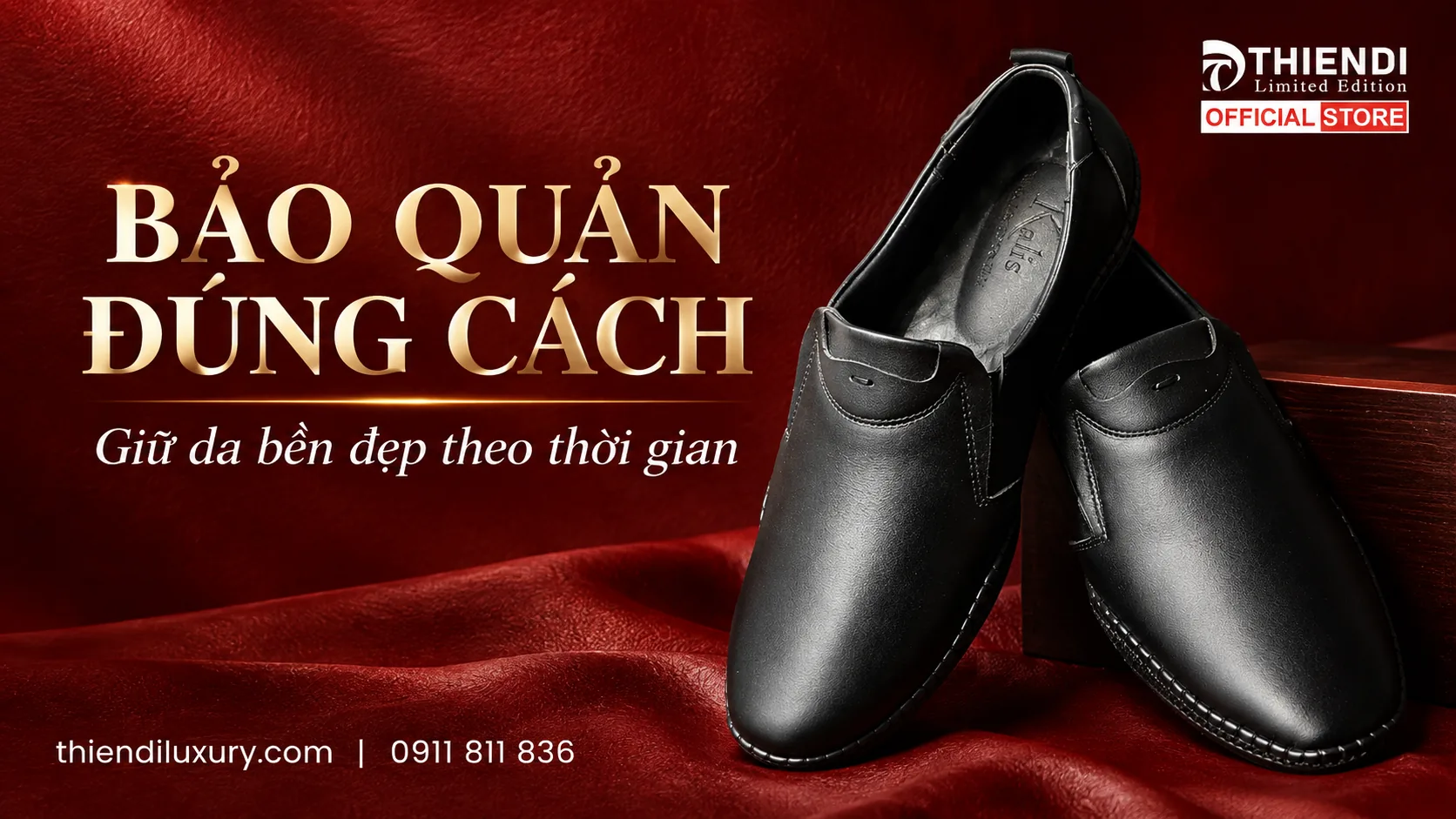 Cách bảo quản giày da bò nam để bền đẹp theo thời gian